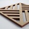Ekena Millwork Extra Small Allen Decorative Fretwork Wood Wall Panels, Hickory, 7 3/8"W x 7 3/8"H x 3/8"T WALW08X08X0375ALLHI - alternate 3